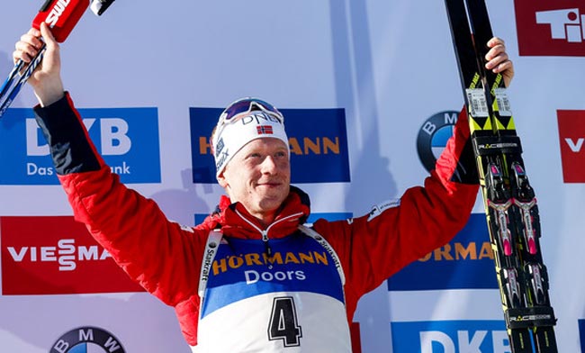 Йоханнес Бё выиграл спринт на этапе Кубка мира в Рупольдинге; Пидручный – 20-й