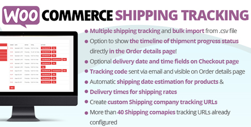 CodeCanyon - WooCommerce Shipping Tracking v21.2 - 11363158 - NULLED