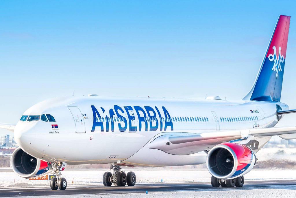 Авиаперевозчик Air Serbia вновь будет летать в Киев