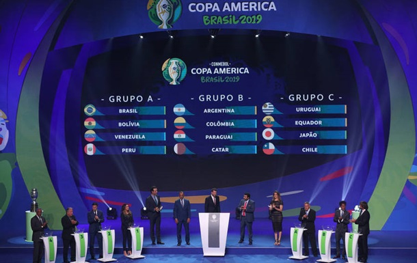 Копа Америка-2019: результаты жеребьевки группового этапа