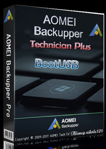 AOMEI Backupper Technician Plus 4.6.2 RePack by KpoJIuK (x86/x64) (2019) Rus