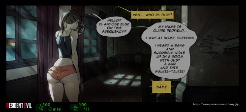 СHERRY-GIG - RESIDENT EVIL INTERACTIVE COMIC (ONGOING)