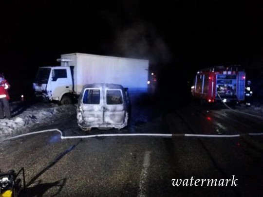 Жуткое ДТП под Днепром: водитель сгорел живьем в салоне авто(фото 18+)
