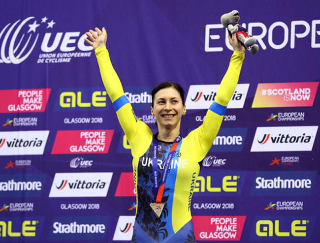 Велосипедистка Елена Старикова признана лучшей спортсменкой января в Украине
