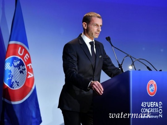Орудующий президент УЕФА переизбран на другой срок