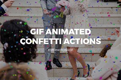 CreativeMarket - Gif Animated Confetti Actions 3325616