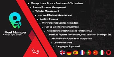 CodeCanyon - Fleet Manager v3.0.1 - 20051839 - NULLED
