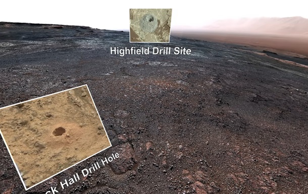 NASA показало Марс на 360-градусной панораме