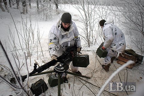 За сутки боевики девять один выказывали огонь на Донбассе