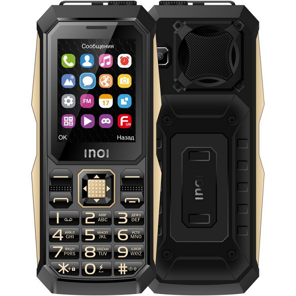 Новейший телефон Inoi держит заряд 2 месяца в порядке ожидания и может выступать в роли наружного аккумулятора