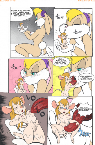 Ken Singshow -Furry comics Gadget Hackwrench X Lola Bunny