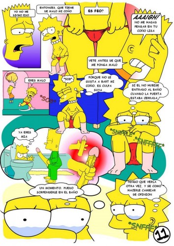 Lisa Simpsons incest with Bart 2016