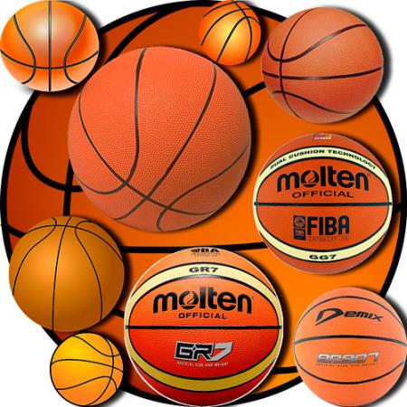 Прозрачные png - Баскетбольные мячи