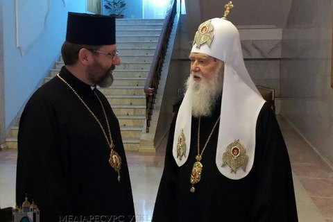 Филарет попросил УГКЦ отказаться от намерения проложить литургию в Святой Софии
