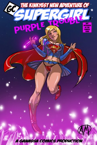 Ganassa - Supergirl - Purple Trouble - Superman