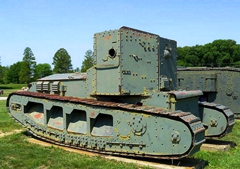 US Army Ordnance Museum - Early Tanks Photos