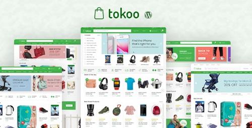 ThemeForest - Tokoo v1.1.0 - Electronics Store WooCommerce Theme for Affiliates, Dropship and Multi-vendor Websites - 22359036