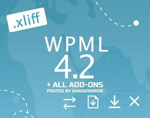 WPML v4.2.4.1 - WordPress Multilingual Plugin + Add-Ons