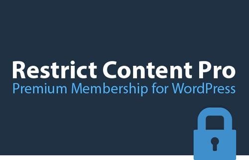Restrict Content Pro v3.0.1 - Powerful Membership Solution For WordPress + Add-Ons