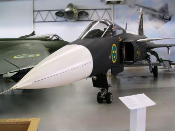Saab J 39 prototype Walk Around