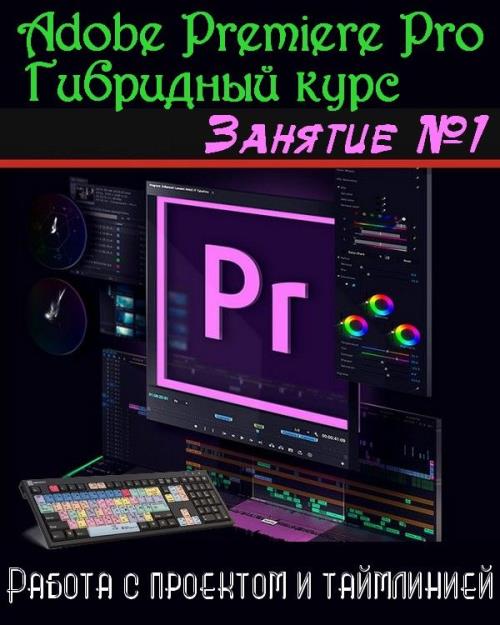 Adobe Premiere Pro. Базовый уровень. Гибридный курс. Занятие №1 (2019) Full HD