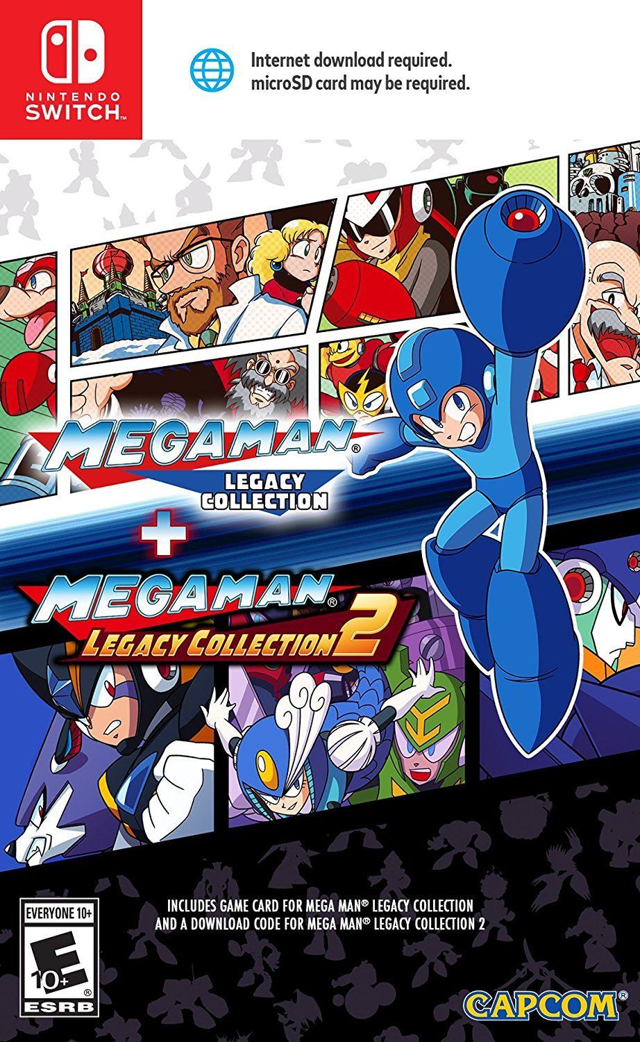 Mega Man Legacy Collection 1-2 Switch NSP