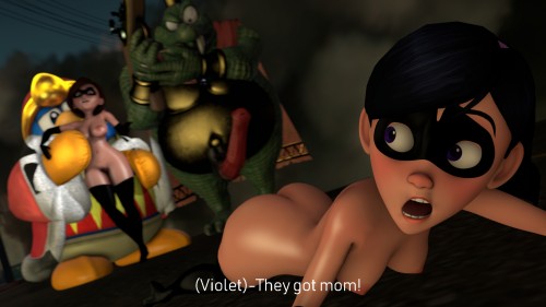 NY Animations - Violet Gets Smashed  (The Incredibles porn comic)