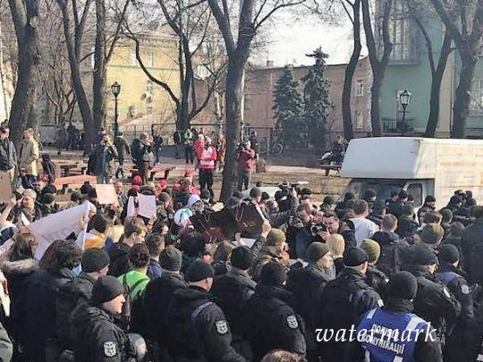 Марш за лева баб в Киеве: численность задержанных увеличилось(фото, видео)