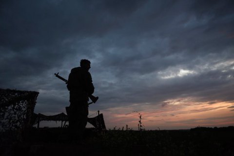 В начальный день перемирия боевики обстреляли опорный пункт ВСУ у Крымского