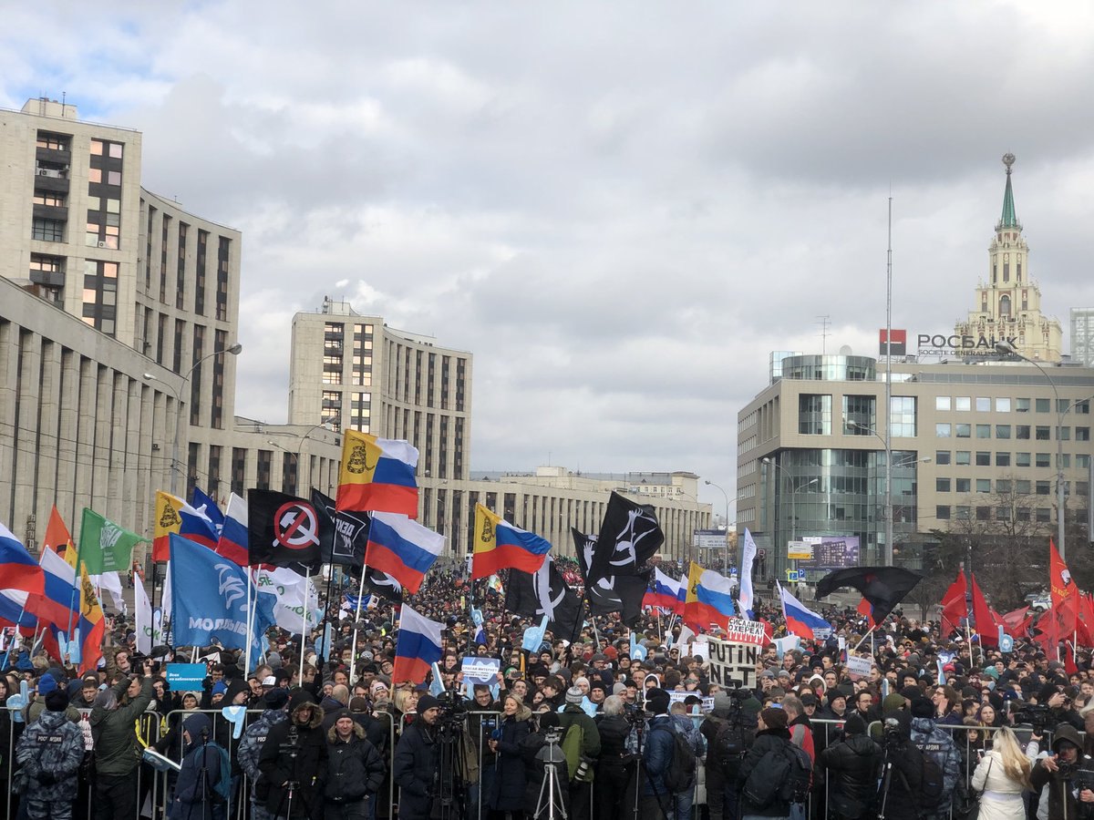 На митинге против изоляции Рунета в Москве застопорили близ 15 человек
