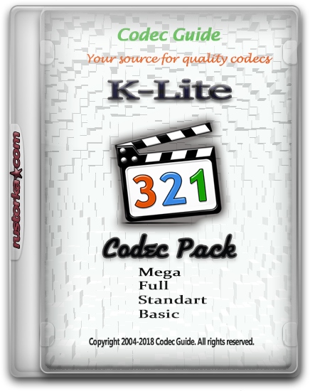 K-Lite Codec Pack 14.7.5 + Update Mega/Full/Standard/Basic
