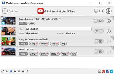 MediaHuman YouTube Downloader v3.9.9.13 (1103) Multilingual + Portable + MacOSX