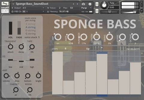 Sound Dust - Sponge Bass (KONTAKT)