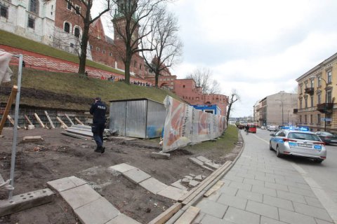 На стройке возле Вавельского замка в Кракове погиб украинец