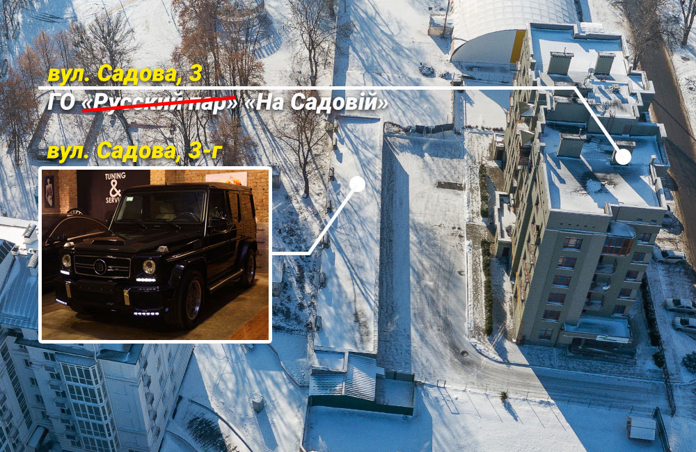 Вісті з Полтави - Поліція вилучила «корупційний» гелендваген, припаркований біля будинку Валерія Головка