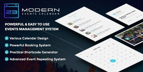 Modern Events Calendar Pro v3.5.0 - WordPress Event Calendar Plugin
