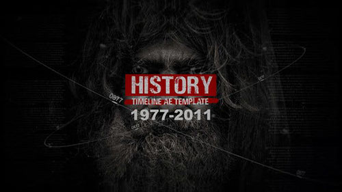 History Timeline Slideshow - Project for After Effects (Videohive)