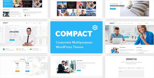 ThemeForest - Compact v1.3.0 - Corporate Multipurpose WordPress Theme - 16149993