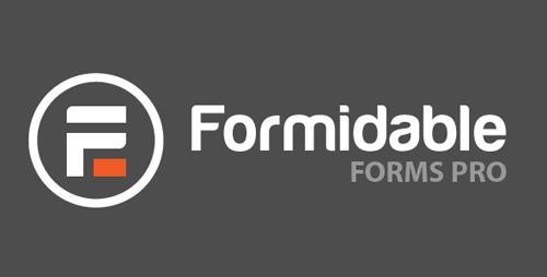 Formidable Forms Pro v3.06.03 - WordPress Form Builder + Formidable Forms Add-Ons