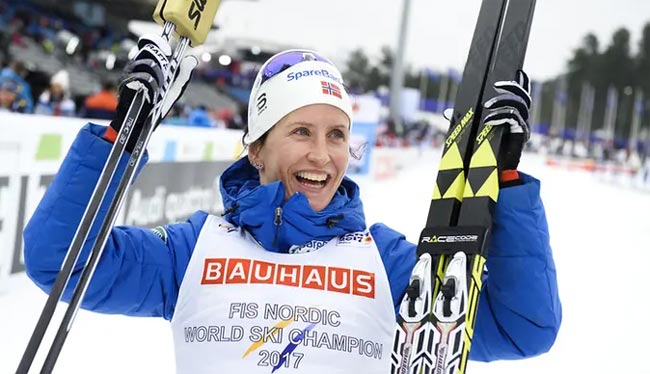 Восьмикратная олимпийская чемпионка Марит Бьорген во второй раз стала мамой
