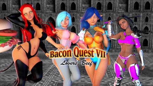 Bacon Quest: Lover's Beef Special Edition (Witching Hour Entertainment/ Witching Hour Entertainment) [uncen] [2018, Turn Based, Succubus, Hentai, Female, Protagonist, Comedy, DRM Free, Fantasy, Magic] [eng]
