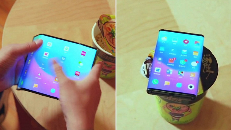 Видео дня: Xiaomi показала собственный складной смартфон во всей красе