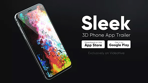 Sleek 3D Phone App Trailer - Project for After Effects (Videohive)