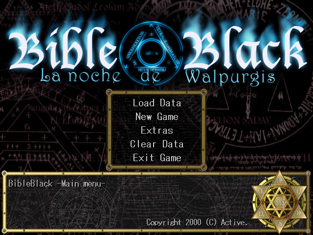 Bible Black -La Noche de Walpurgis- - Completed (English) by Active Soft