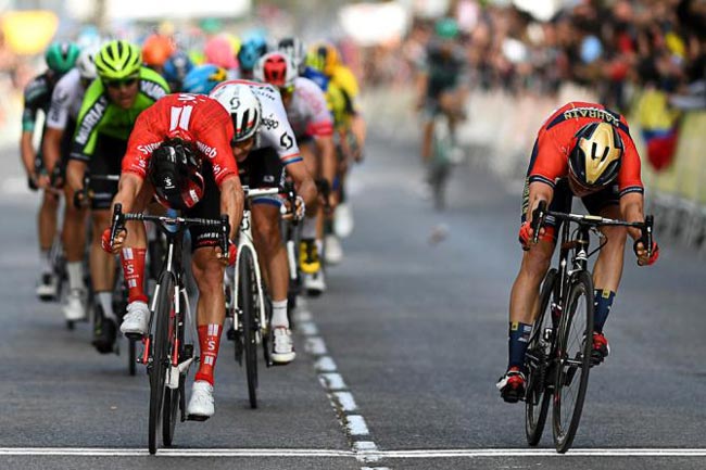 Австралиец Майкл Мэттьюс победил на шестом этапе велогонки «Вуэльта Каталонии»