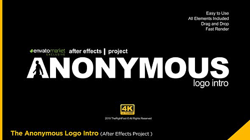 The Anonymous Logo - Project for After Effects (Videohive)