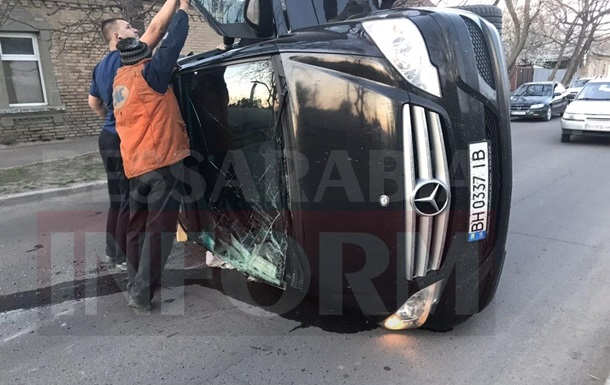 В Измаиле семь человек пострадали в ДТП с участием маршрутки