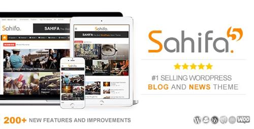 ThemeForest - Sahifa v5.6.12 - Responsive WordPress News / Magazine / Blog Theme - 2819356