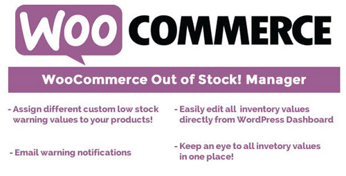 CodeCanyon - WooCommerce Out of Stock Manager v3.7 - 13881105