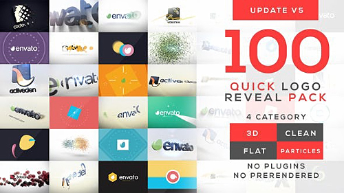 Quick Logo Reveal Pack 10399896 - Project for After Effects (Videohive)
